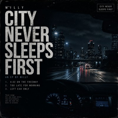CITY NEVER SLEEPS FIRST Front Cover
