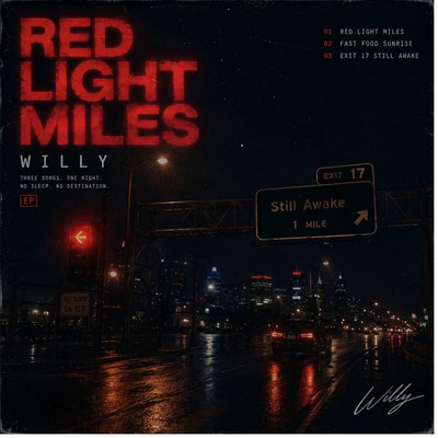 RED LIGHT MILES Front Cover