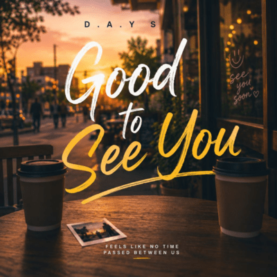 GOOD TO SEE YOU Front Cover
