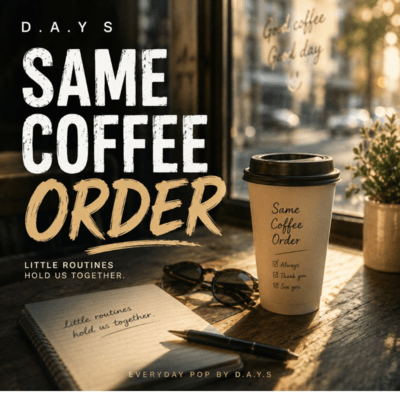 SAME COFFEE ORDER Front Cover