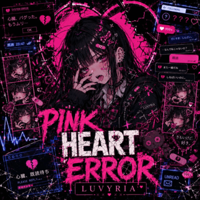 PINK HEART ERROR Front Cover
