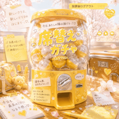 Seat Shuffle Gacha Front Cover