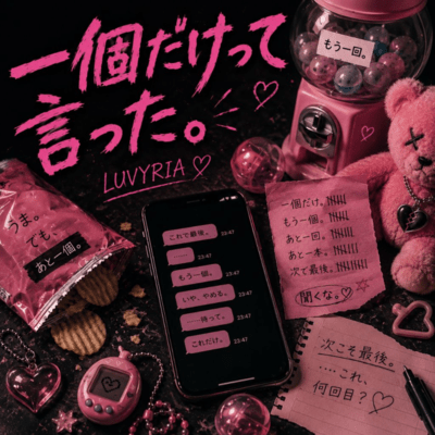I Said Just One. Front Cover