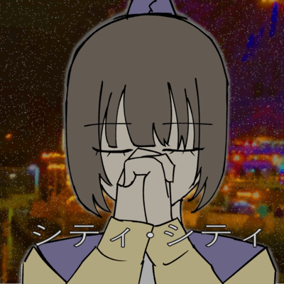 Shitty city (feat. Kaai Yuki & Nurse Robot_Type T) Front Cover