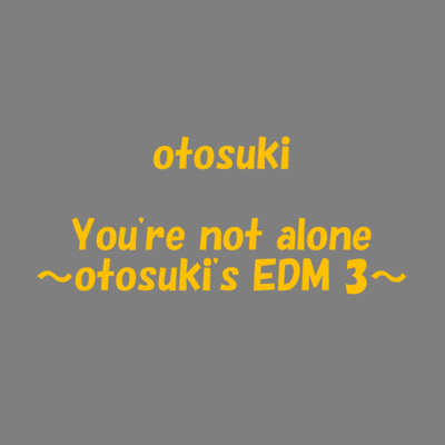You're not alone Front Cover