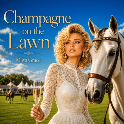 Champagne on the Lawn Front Cover