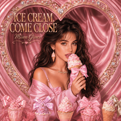 ICE CREAM, COME CLOSE Front Cover