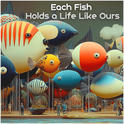 Each Fish Holds a Life Like Ours Front Cover