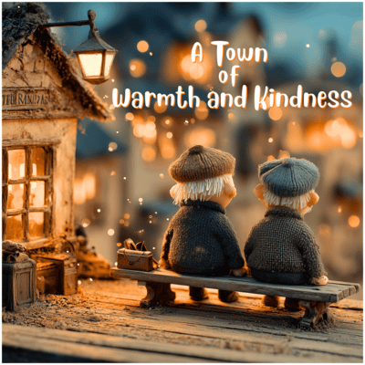 A Town of Warmth and Kindness Front Cover