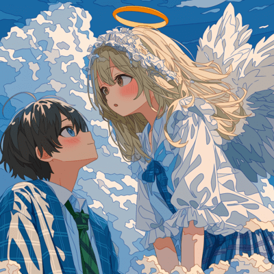 The Song of the Angel and the Boy Front Cover