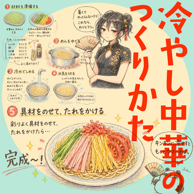 How to Make Hiyashi Chuka Front Cover