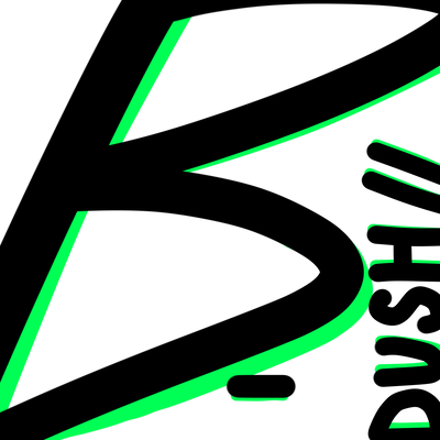 B-DUSH// Front Cover