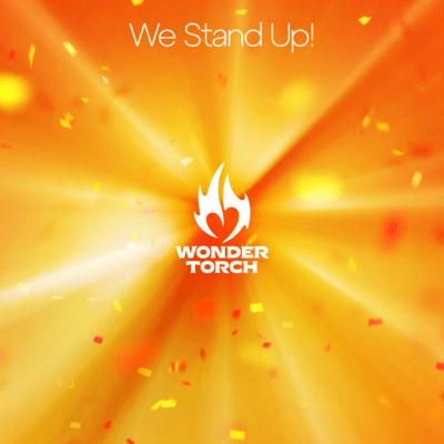 We Stand Up! Front Cover