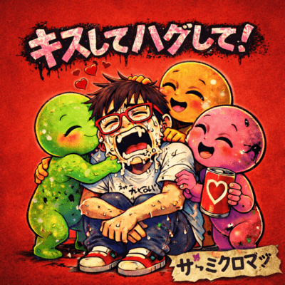 Kiss me, hug me" Front Cover