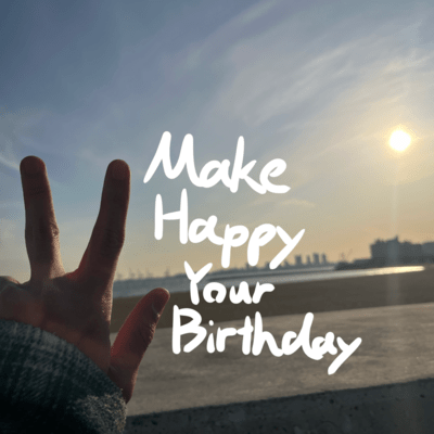 Make Happy Your Birthday Front Cover
