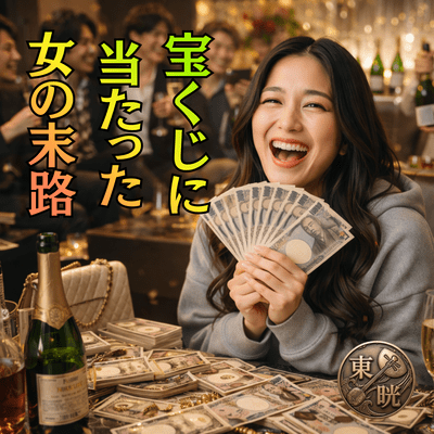 Lottery Girl's Downfall Front Cover