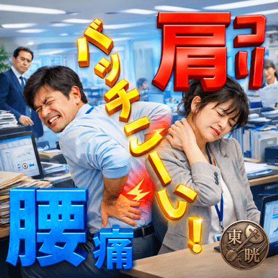 肩こり腰痛バッチこーい!のジャケット写真