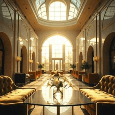 Morning at the Plaza Front Cover