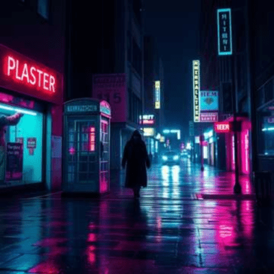 Neon Poltergeist Front Cover