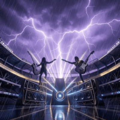 Violet Thunder Roar Front Cover
