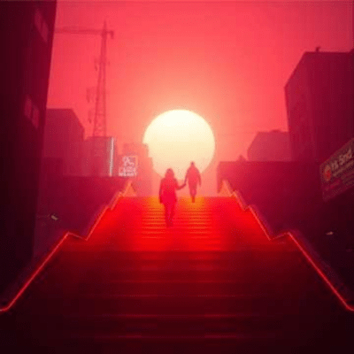 Run, towards the light Front Cover