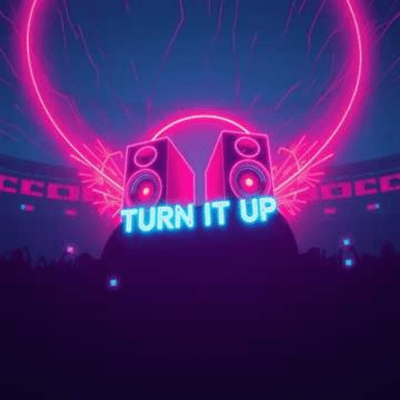 TURN IT UP Front Cover
