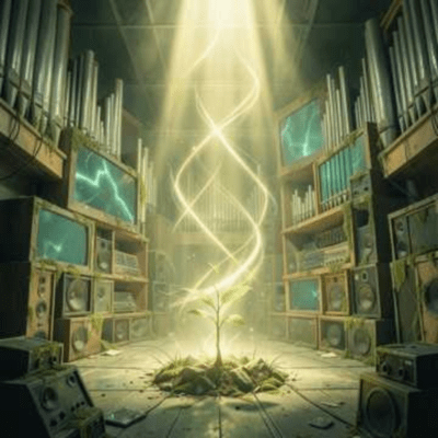 The Living Echo Front Cover