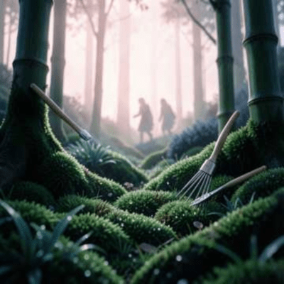 Velveteen forest, whispers after the rain Front Cover