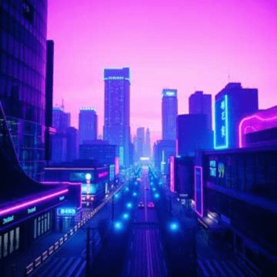 Neon Synchronicity Front Cover