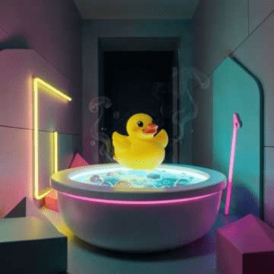 Rubber Duck Insomnia (EnglishVer.) Front Cover