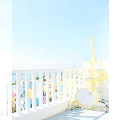 Pastel Blue Skies Front Cover