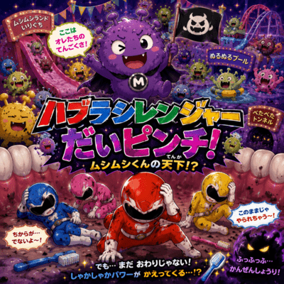 ハブラシレンジャー だいピンチ!のジャケット写真