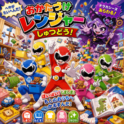 Cleanup Rangers, Roll Out! Front Cover