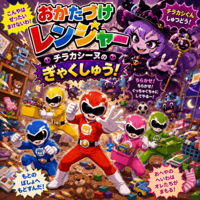 Chirakashinu Strikes Back! Front Cover