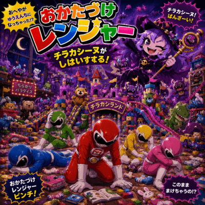 Chirakashinu Takes Over! Front Cover