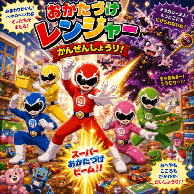 Cleanup Rangers: Final Victory! Front Cover