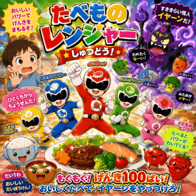 たべものレンジャー しゅつどう!のジャケット写真