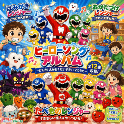 Hero Rangers Song Front Cover