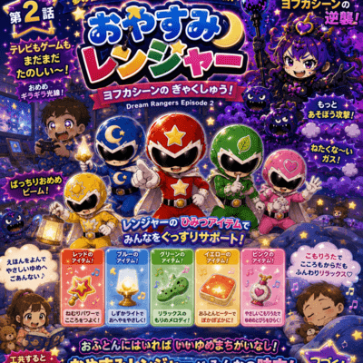 Yofukashiin Strikes Back! Front Cover