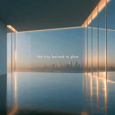 The City Learned to Glow Front Cover
