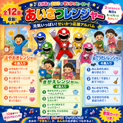 がんばるレンジャーのジャケット写真