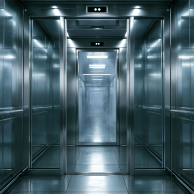 the elevator kept moving slowly Front Cover