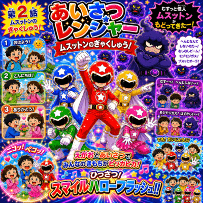 ムスットンのぎゃくしゅう!のジャケット写真