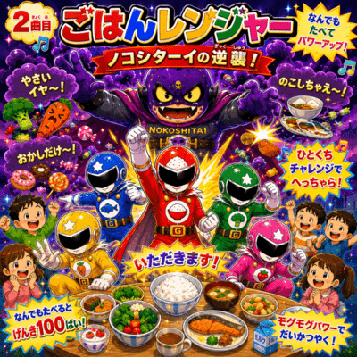 Nokoshitai Strikes Back! Front Cover
