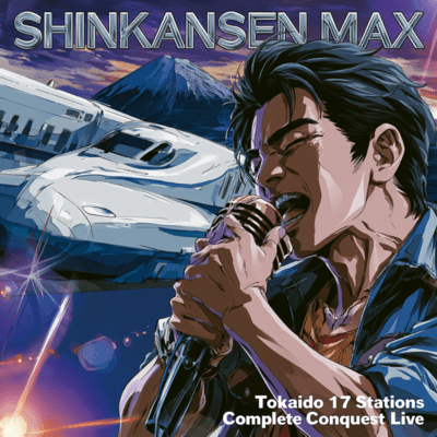 SHINKANSEN MAX Tokaido 17 Stations Complete Conquest Live Front Cover