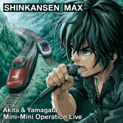 SHINKANSEN MAX: Akita & Yamagata Mini-Mini Operation Live Front Cover