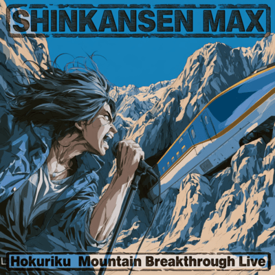 SHINKANSEN MAX: Hokuriku Mountain Breakthrough Live Front Cover