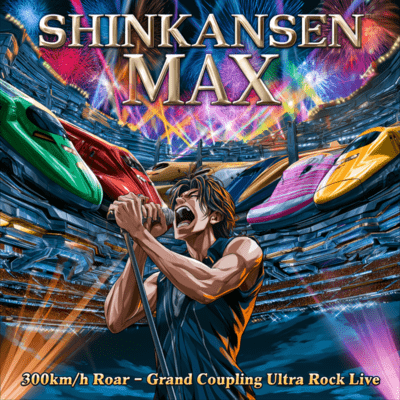 SHINKANSEN MAX: 300km/h Roar - Grand Coupling Ultra Rock Live Front Cover