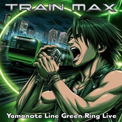 TRAIN MAX: Yamanote Line Green Ring Live Front Cover