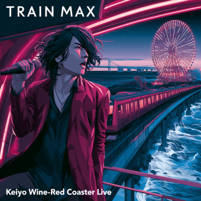TRAIN MAX: Keiyo Wine-Red Coaster Live Front Cover